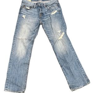 Abercrombie & Fitch- Mens Button-Fly Jeans